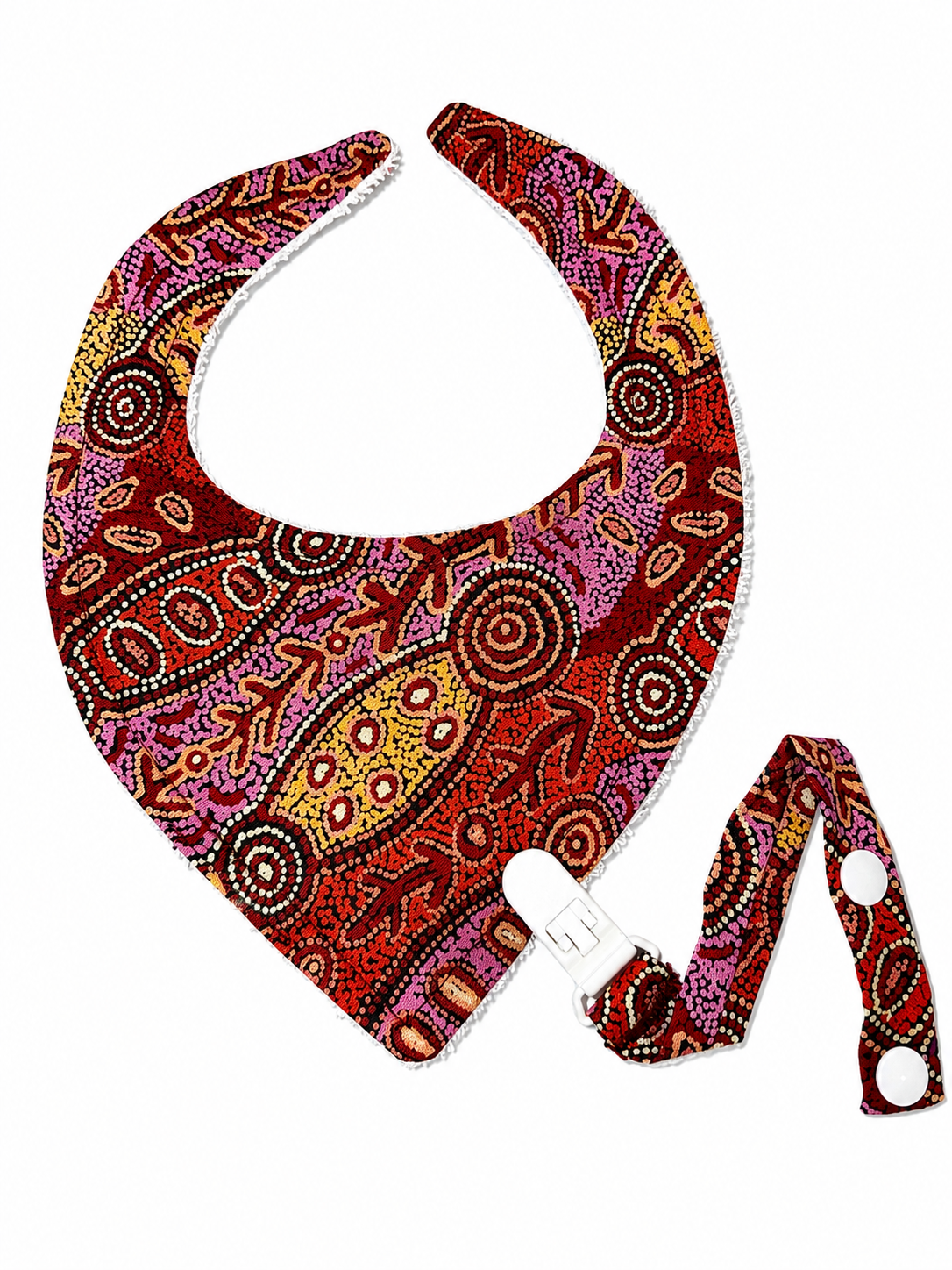 Bib and Dummy Clip Combo