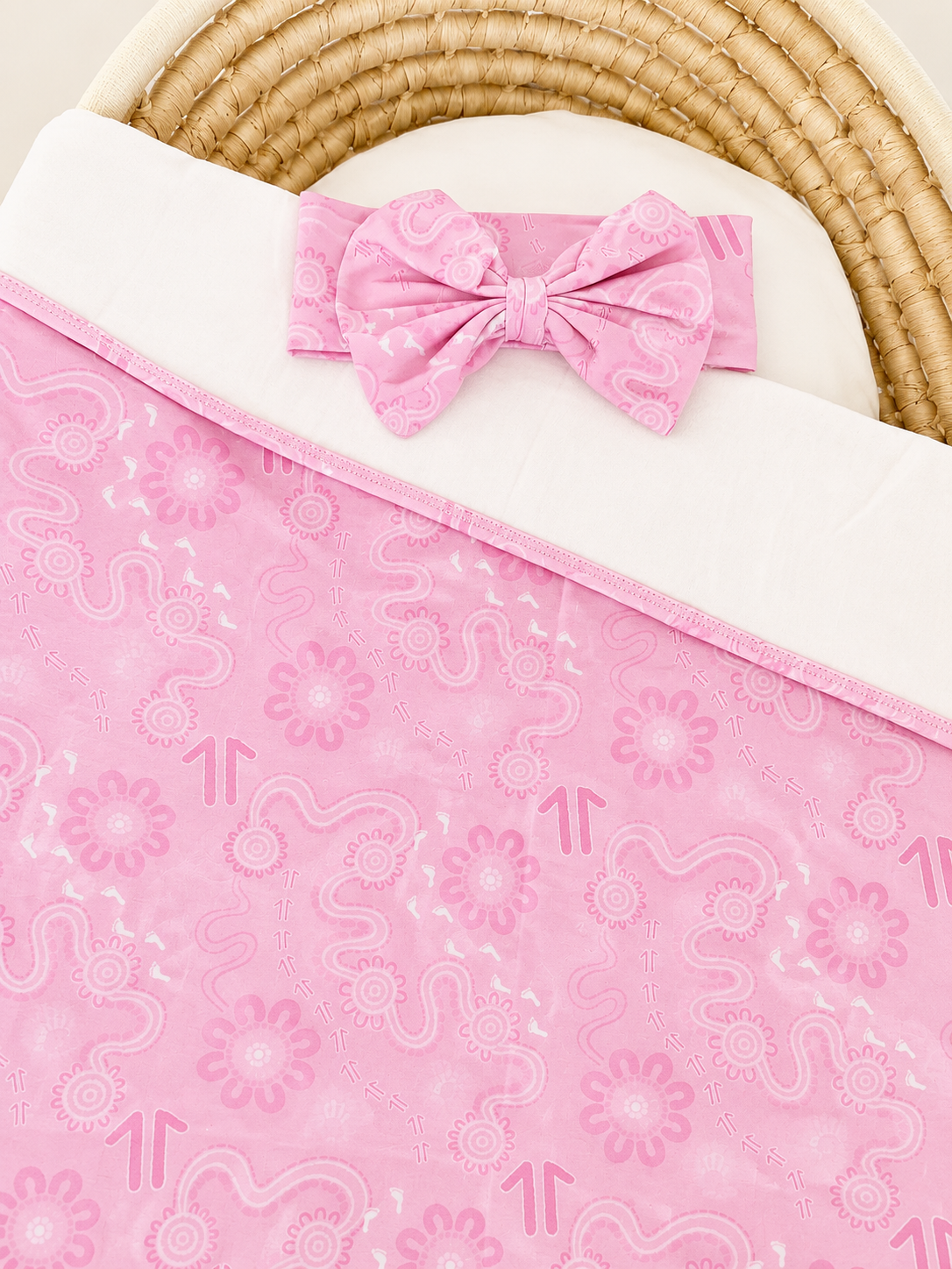 Sacred Paths - Swaddle & Headband Set