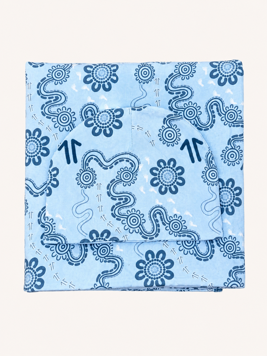 Sacred Paths - Swaddle & Beanie Set