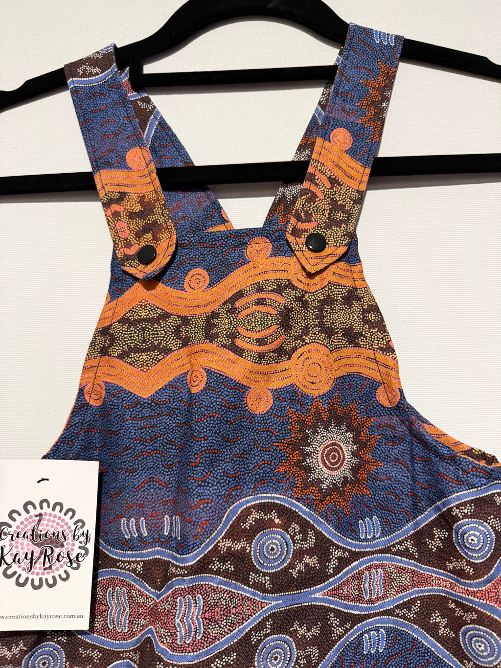 Fire Water Dreaming Unisex Overalls