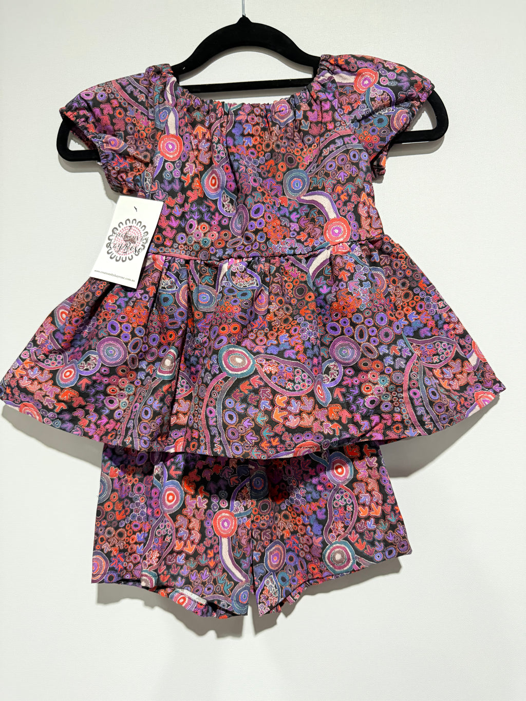 Girls 2 piece set - Emu Dreaming