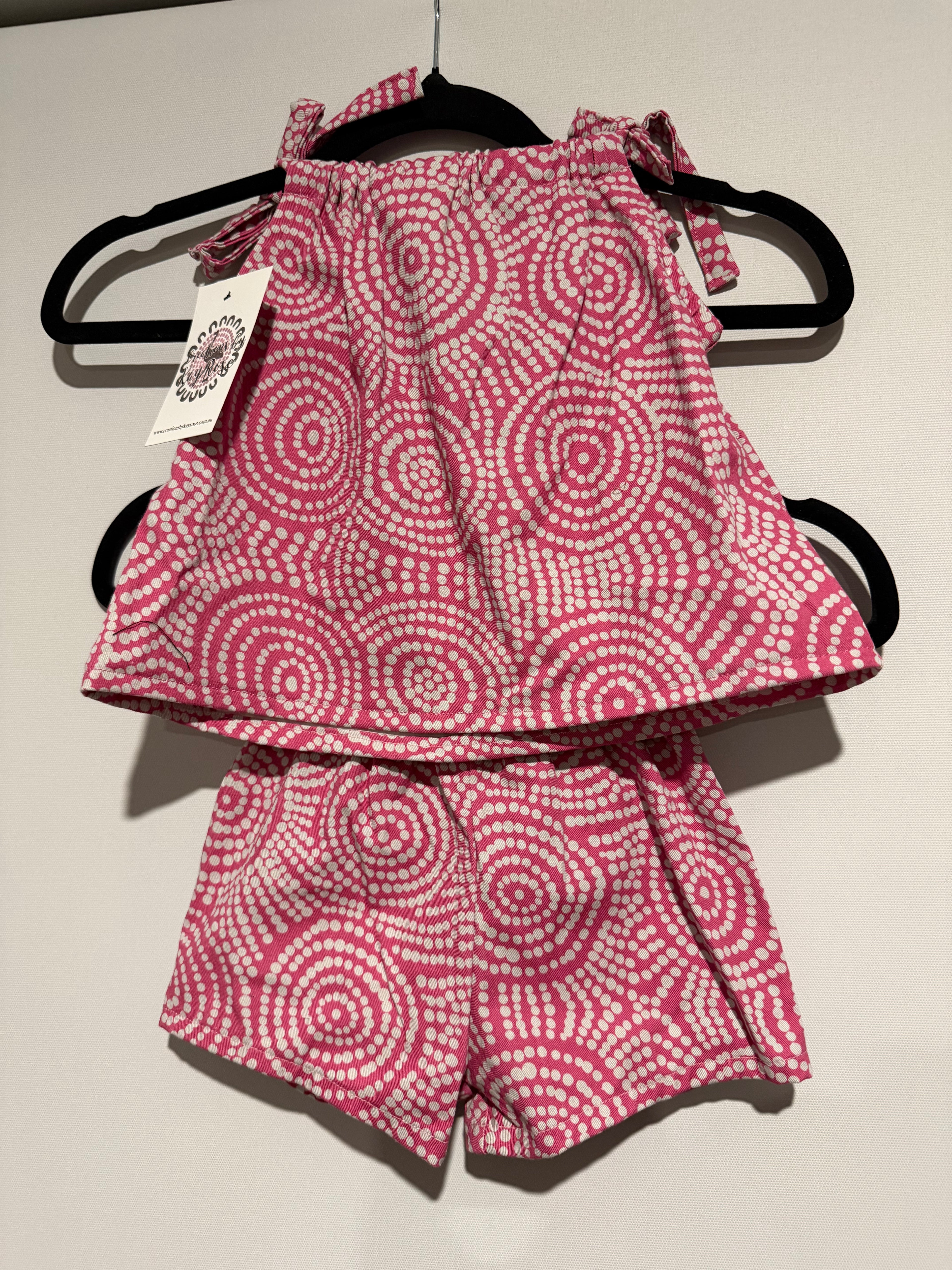 Girls 2 piece set - Vaughan Springs Dreaming