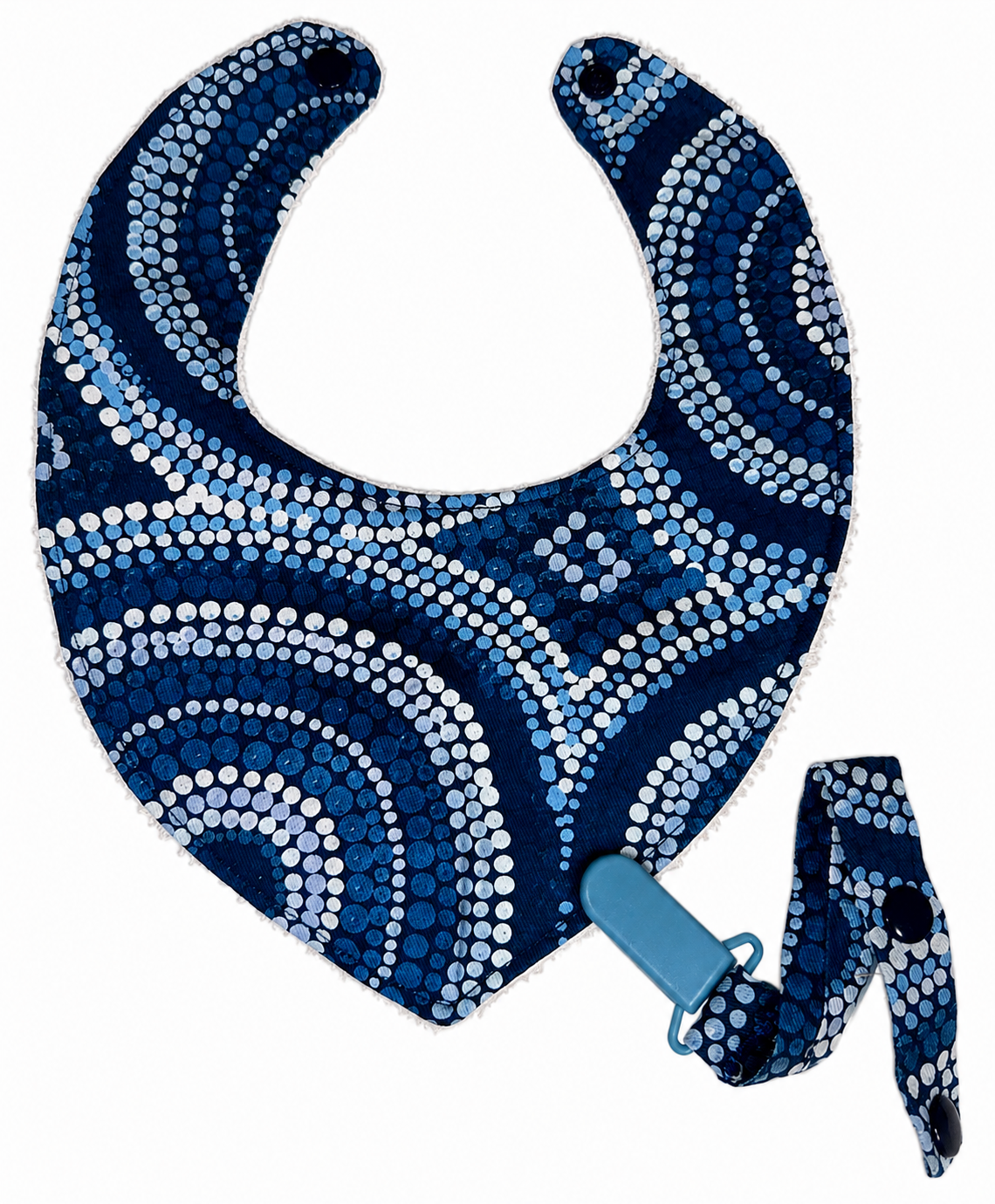 Bib and Dummy Clip Combo