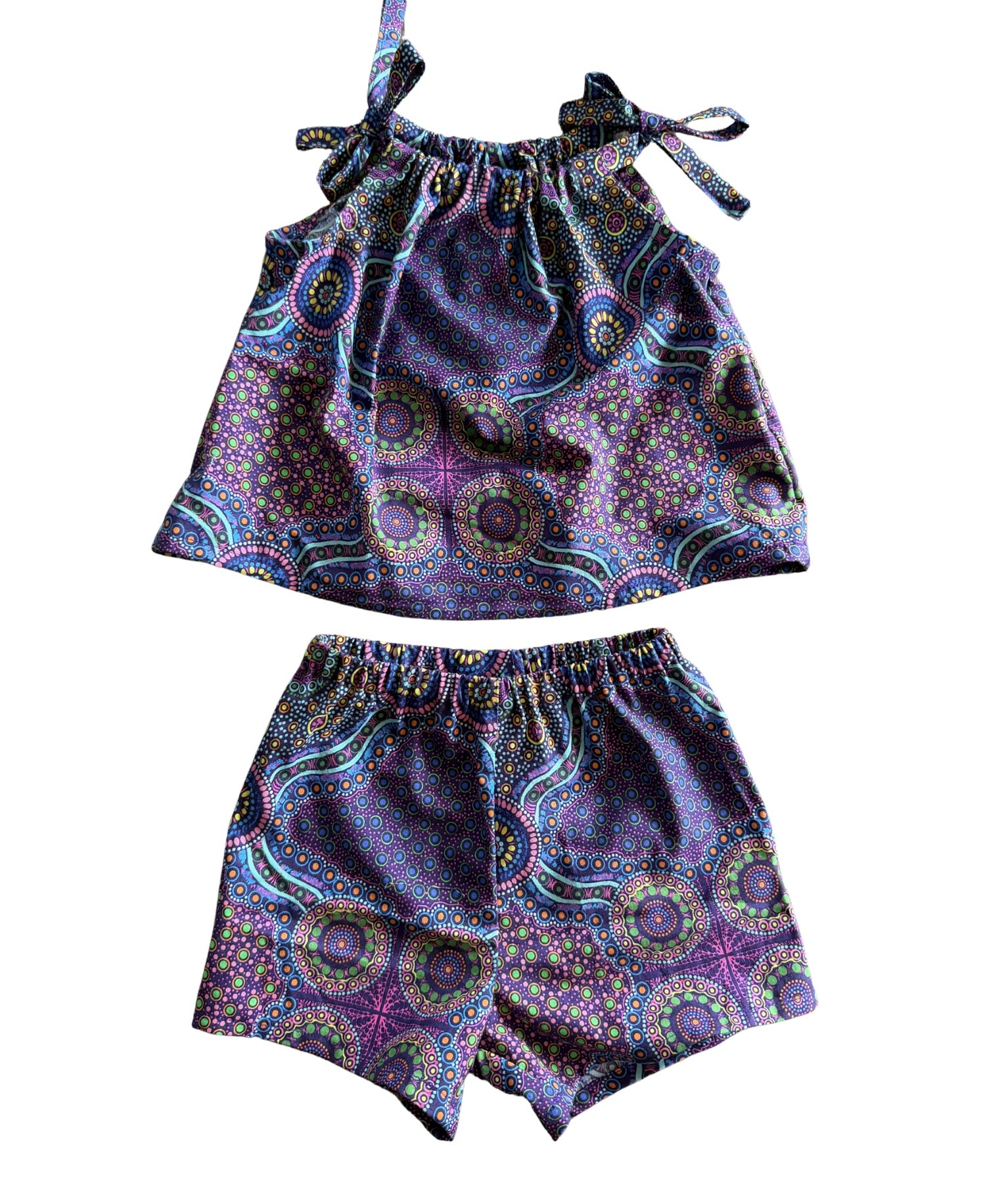 Girls 2 piece set - Wild Bush Flowers