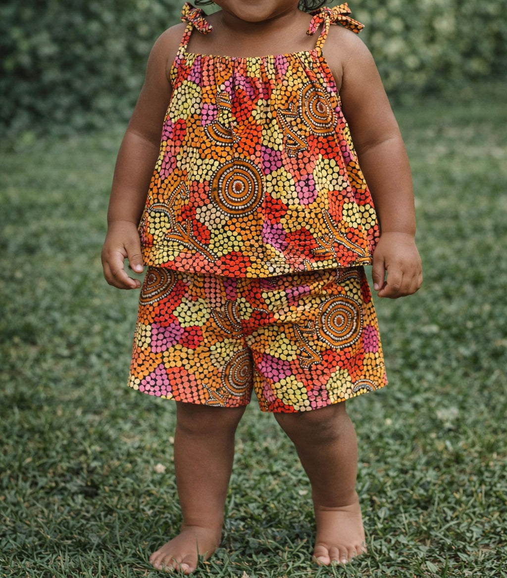 Girls 2 piece set - Wedge Tail Eagle