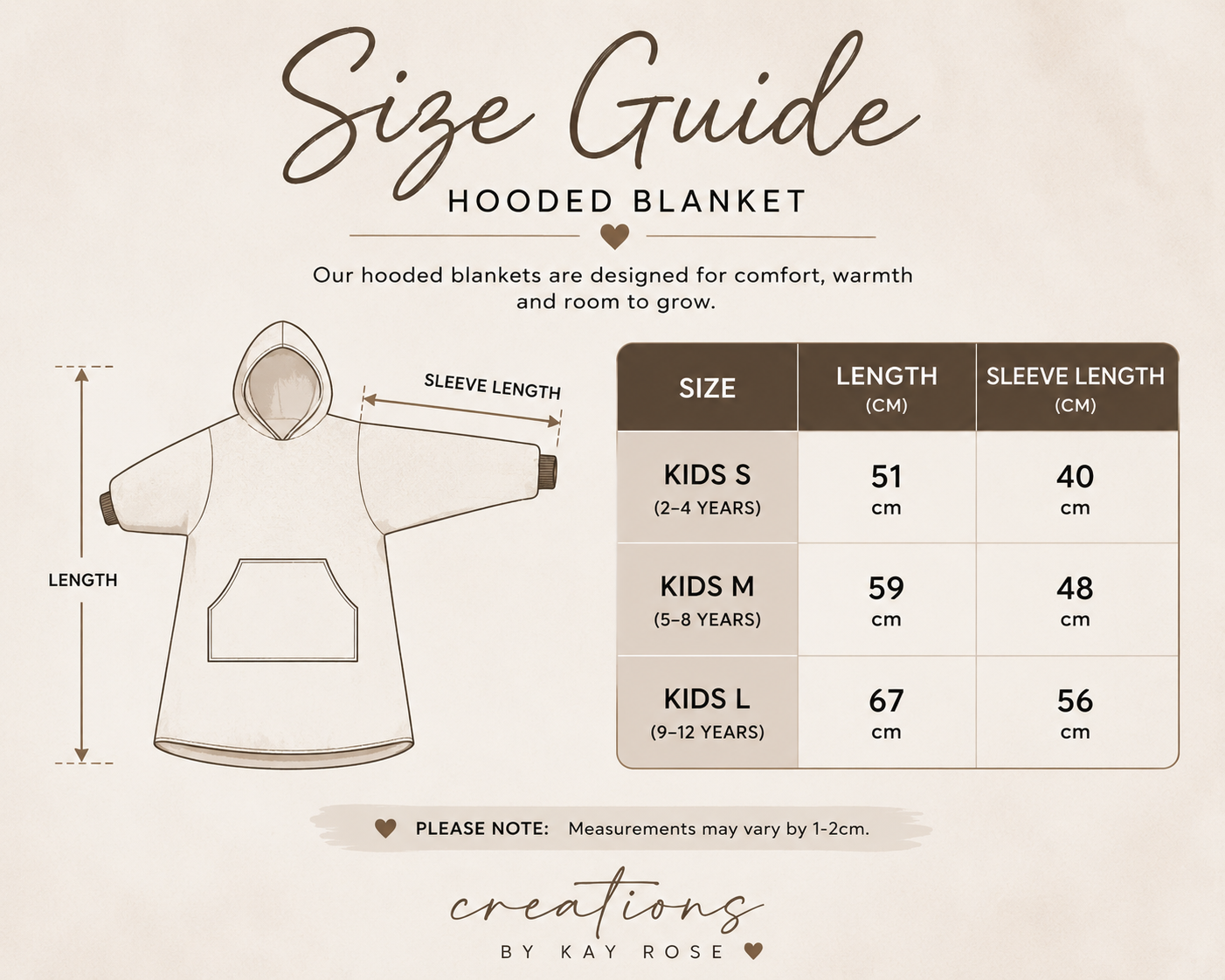 Oversized Hooded Blanket for Kids